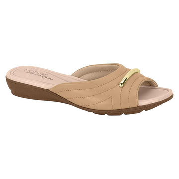 Modare 7127-246 Slip-on Flat Sandal in Tan